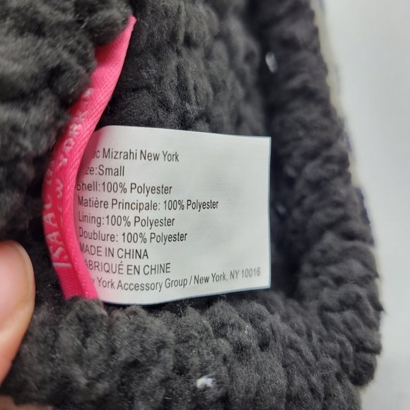 Isaac Mizrahi Leopard Print House Slipper Socks SMALL 5-7 NWT - Picture 8 of 9